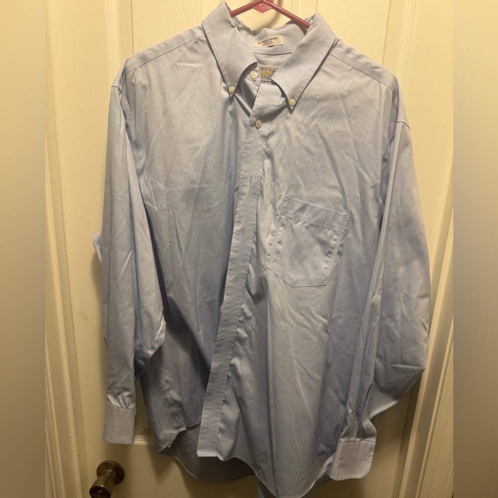 Men’s Eagle Button Down Dress Shirt 18 34-35
